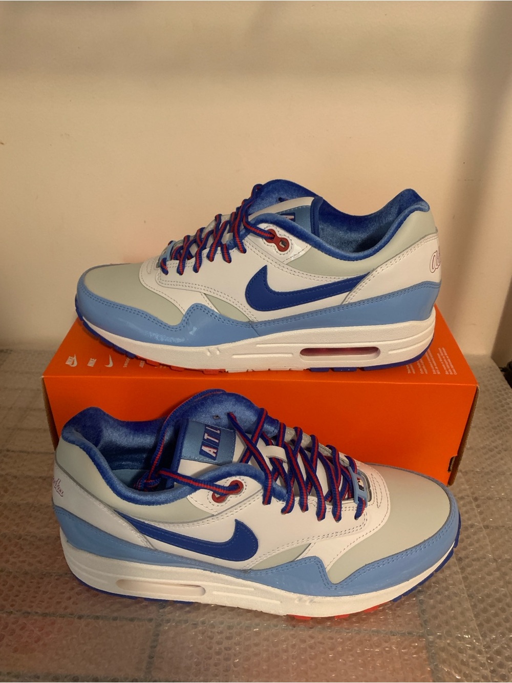 Nike Air Max 1 Braves City Connect IQ2932-100 - Men’s Size 9.5